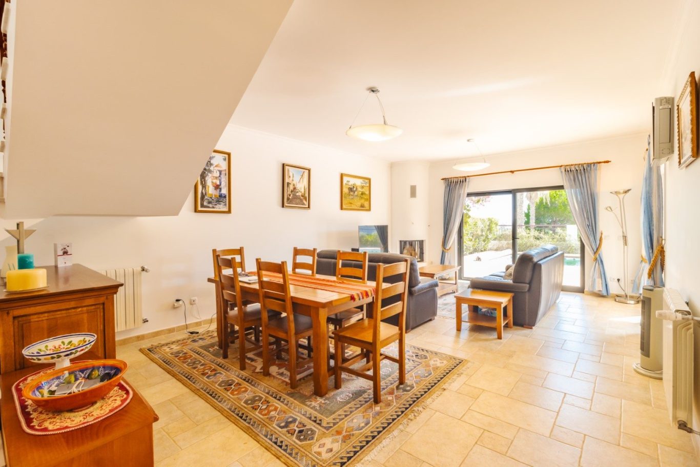 Alba Villa Algarve – Modern Living Area with Natural Light Holiday accommodation in Lagos Algarve, exclusive villa with private pool near beaches and Ponta da Piedade